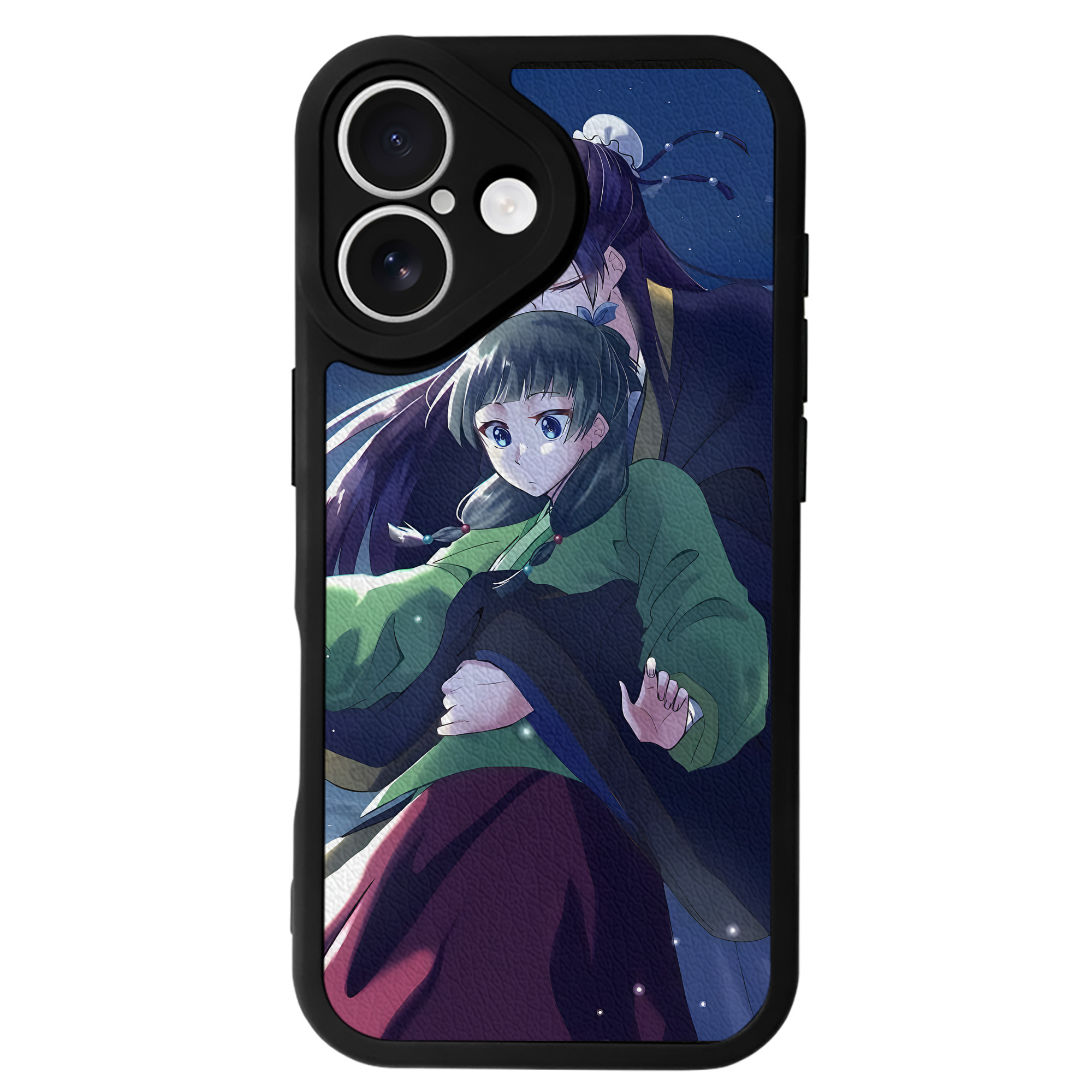 （画像用） 薬屋のひとりごと The Apothecary Diaries 【iPhone 16シリーズ対応】シリコンスマホケース（レザー調） 材質：シリコン